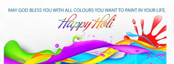 happy holi facebook cover pics