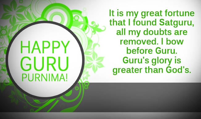 Guru Purnima Advance Wishes Whatsapp Status 2018