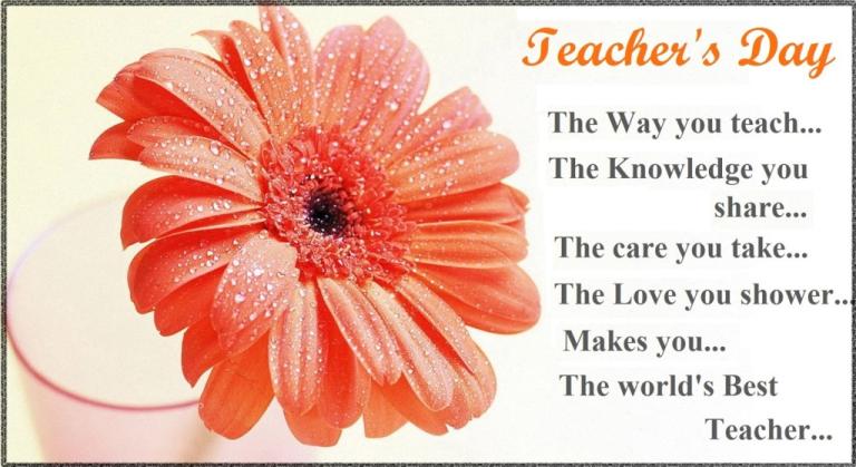 Happy Teacher's Day HD Wallpaper Images Pic & Photos 2018 for Whatsapp ...