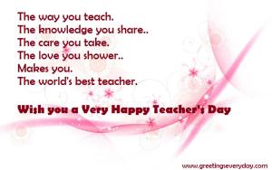 {2018}* Teacher's Day Advance Wishes WhatsApp Status Message SMS & Quotes